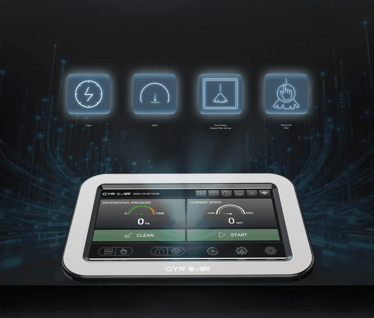 HARVEY GYRO AIR G-700Pro Støv og Sponavsug