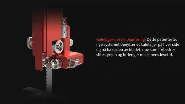 Hovedbilde Harvey Båndsag  ALPHA HW615E 380mm 2.2kW Rustfritt stål