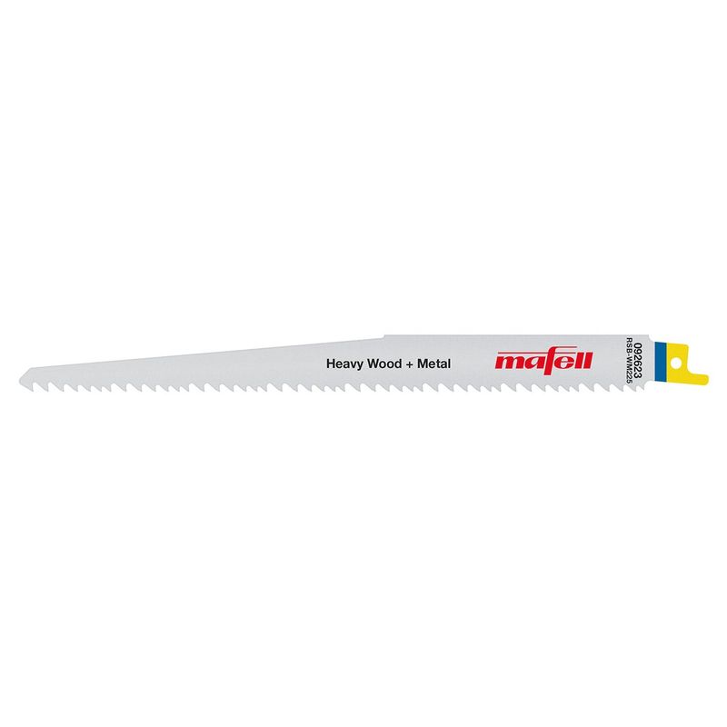 MAFELL RSB-WM225 Heavy Wood + Metal – Bajonettsagblad 225 mm, 5 stk.