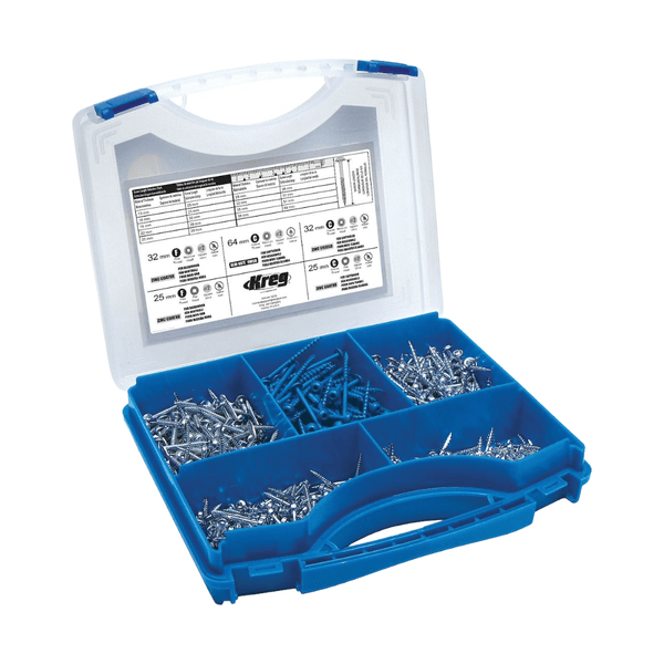 Hovedbilde Kreg Lommehull-skruer | sett - 675 stk