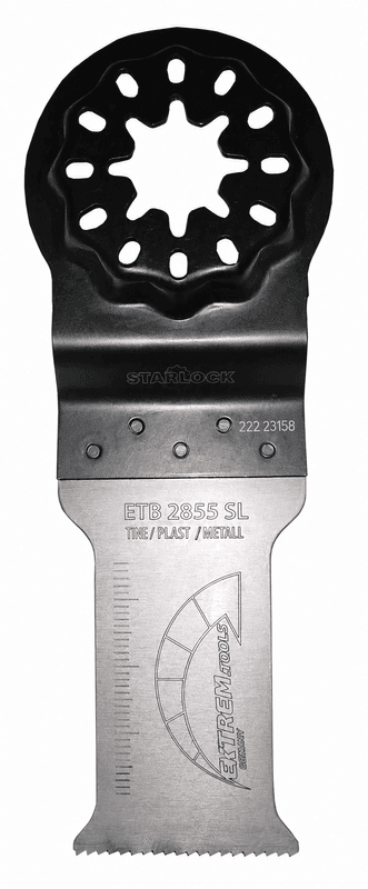 Multikutterblad for tre - plast - metall 28x55mm