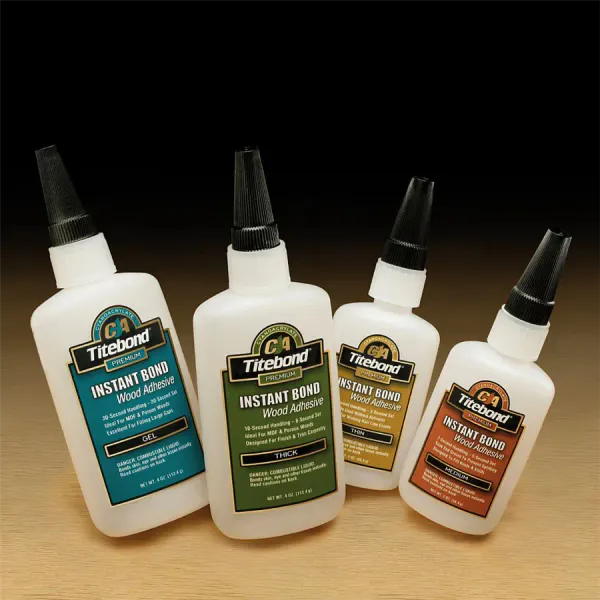 Hovedbilde Titebond 59 ml Instant Thick – Profesjonelt lynlim med høy viskositet