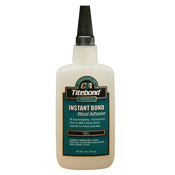 Hovedbilde Titebond 59 ml Instant Gel – CA-lim med ekstra kontroll