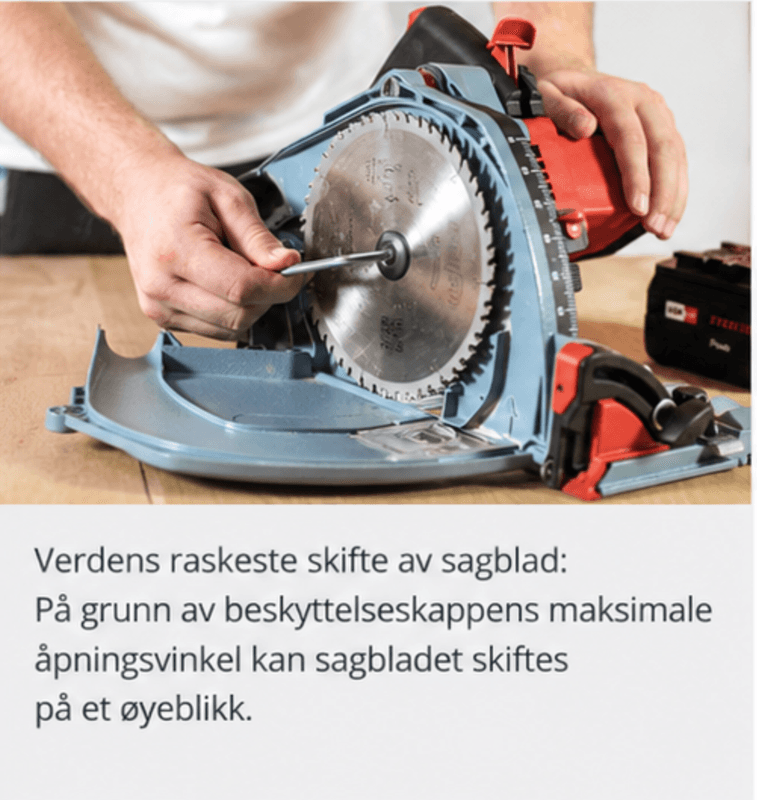 MAFELL MT 55-18 Batteridrevet dyksag – 18 V – 2 batterier – MAX3-kasse