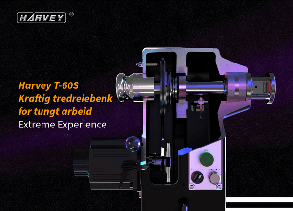 Hovedbilde Harvey Dreiebenk TURBO T-60S 610 x 1220mm med Servo Motor