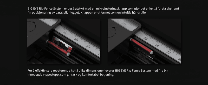 Harvey BIG EYE B-36 Parallellanlegg