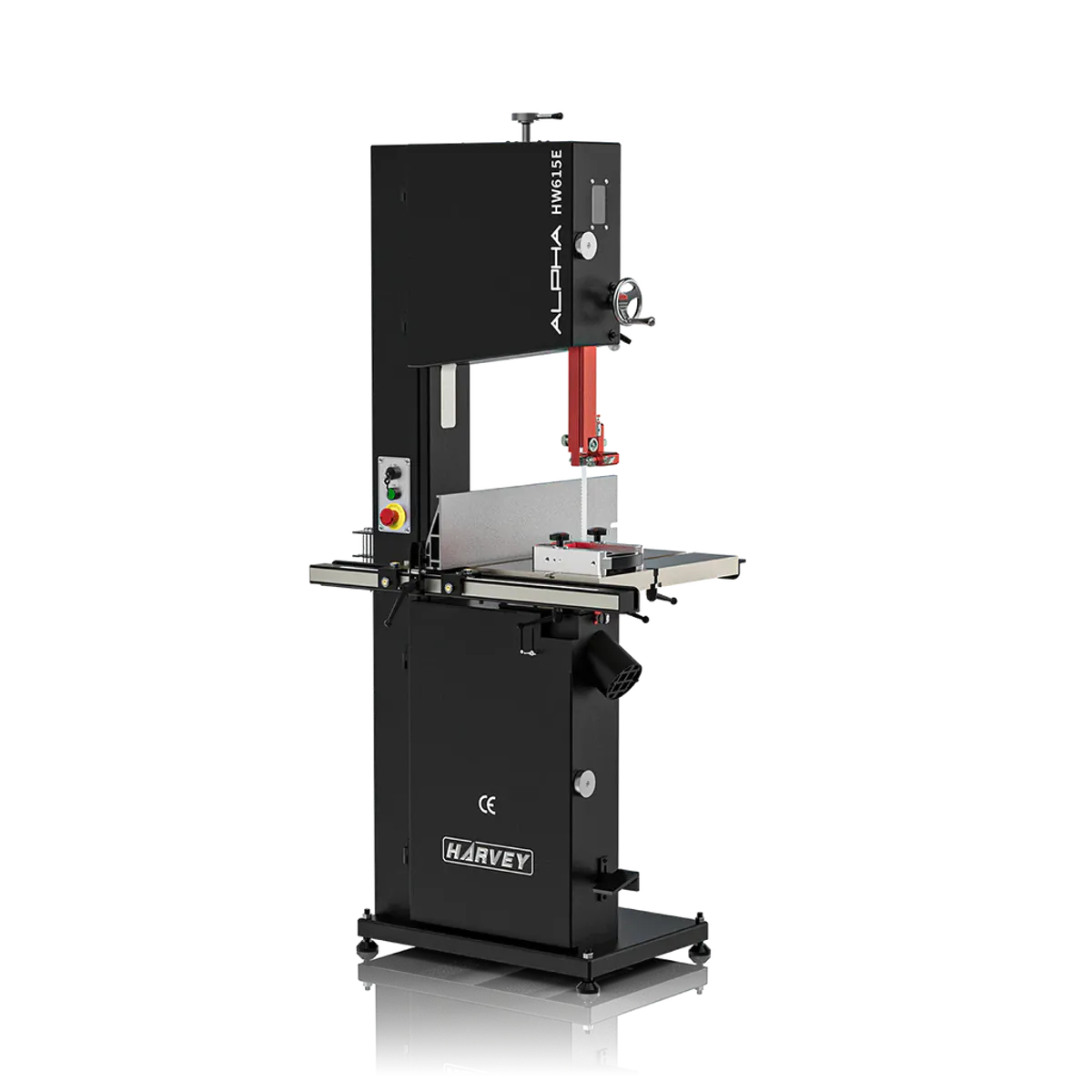 Harvey Båndsag  ALPHA HW615E 380mm 2.2kW Rustfritt stål