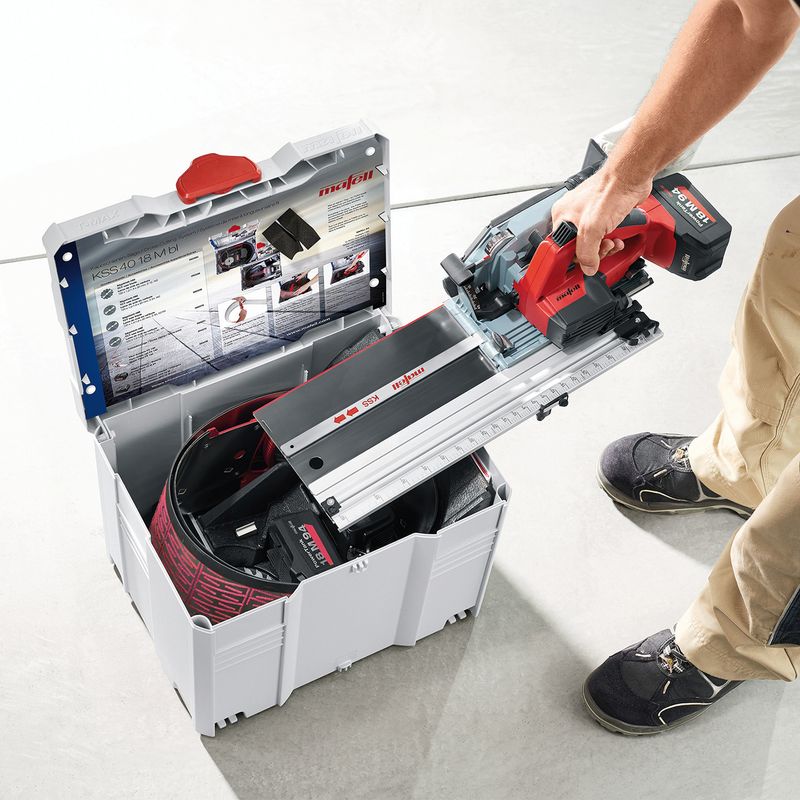 MAFELL KSS40 18M bl Batteridrevet håndsirkelsag i T-MAX Systainer