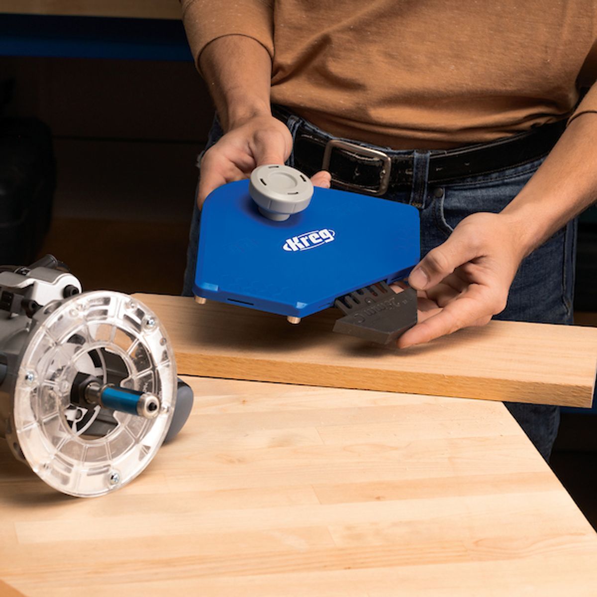 Kreg Hjørne Fresejigg | sett