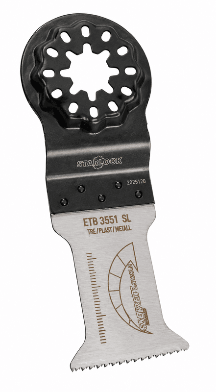Multikutterblad 1 stk for tre - plast - metall 35x51mm
